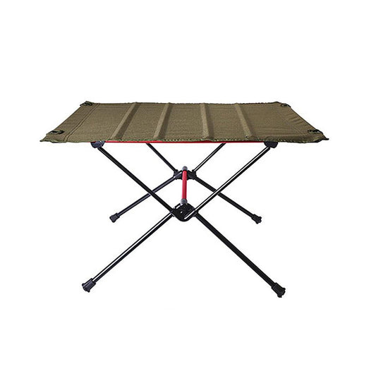 HKM-580755 Compact Mesh Folding Table for Camping, BBQs, and Picnics