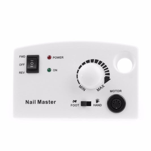 HKM-223059 Professional Electric Nail Polisher with Adjustable Speed and Ergonomic Design - Available in Pink, White, and Black