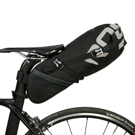 HKM-803539 Large Waterproof Saddle Seat Bag with High Capacity for Biking Enthusiasts