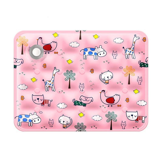 HKM-517011 Pet Cooling Pad - Ice Bear Shape, Washable Portable Mat for Cats and Dogs, Lightweight and Non-Slip, Ideal for Hot Weather