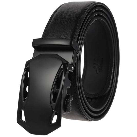 HKM-775891 Genuine Leather Men's Belt – Durable Cowhide Fashion Accessory