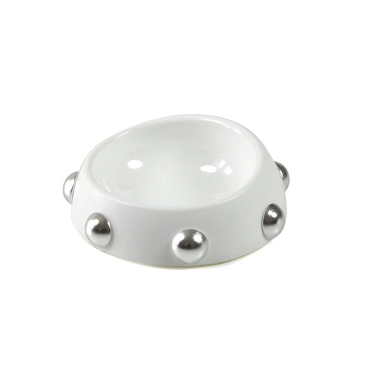 HKM-553555 Hedgehog Design High-Temperature Resistant Pet Bowl for Short Snout Dogs - Non-Slip Polypropylene, Available in Two Sizes