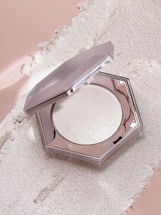 HKM-424851 Hexagonal Purple Empty Blush Box with Eight Color Options for Mixed Skin Types