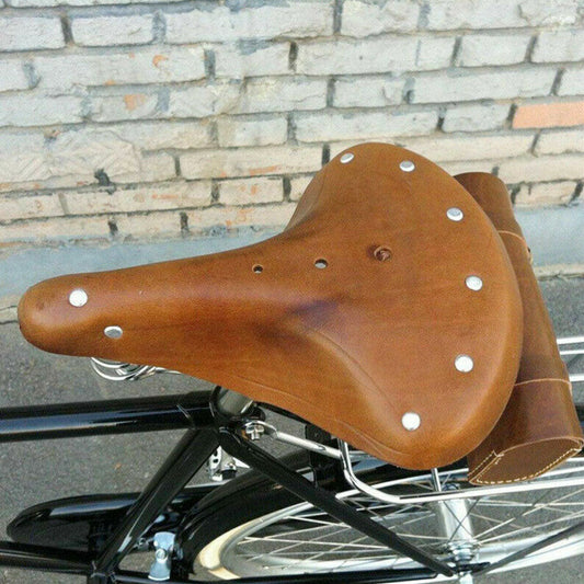 HKM-034067 Comfortable Leather Bicycle Seat for Optimal Riding Experience