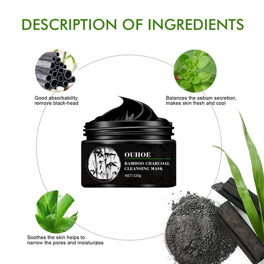 HKM-387475 Cleansing Peeling Mask for Blackhead Removal and Pore Shrinking, 60g