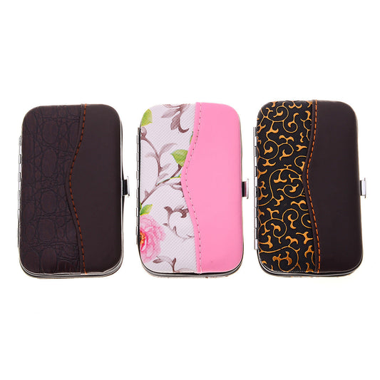 HKM-048851 7-Piece Carbon Steel Nail Clipper Set with Zipper Storage Bag