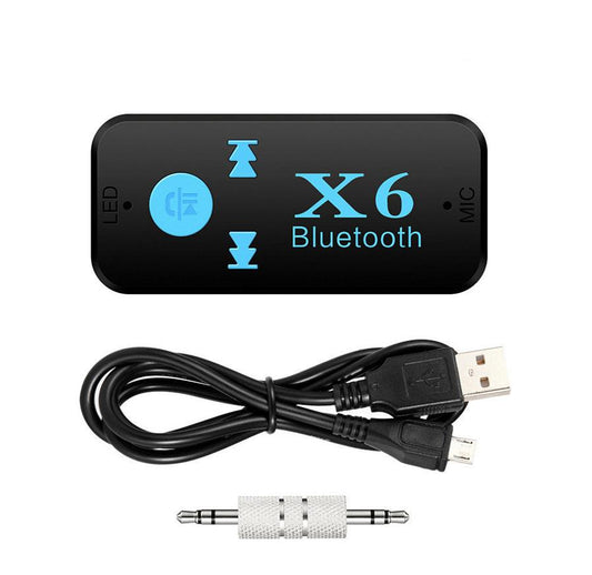 KTX-575443 Bluetooth Car Music Receiver with TF Card Reader & Hands-Free Speaker Function