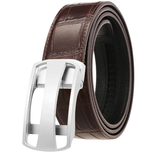 HKM-129427 Stylish Leather Belt for Men - Durable Design, Perfect for Everyday Wear