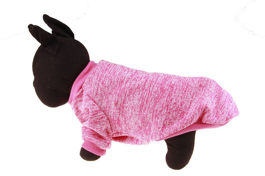 HKM-258707 Colorful Cotton Sweater for Small Dogs - Casual Design, Multiple Sizes from XS to XXL