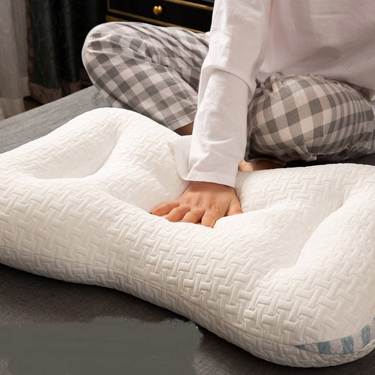 KTX-004371 Cervical Spine Support Butterfly Pillow with Protective Pillowcase - Available in Multiple Colors and Sizes