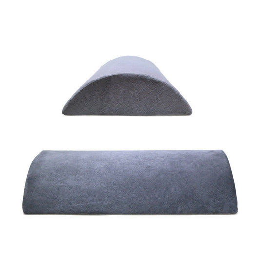 HKM-009235 Semi-Cylindrical Office Foot Pillow in Soft Polyester Fiber, 45x30x10cm