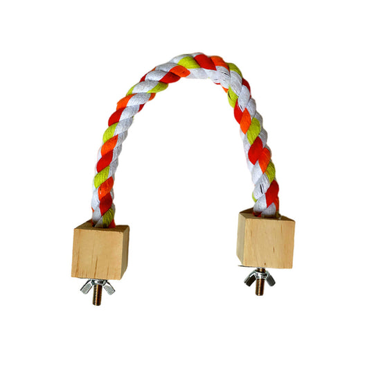 HKM-017363 Parrot Climbing Rope Toy Bird Swing Rings