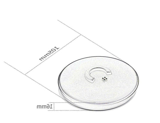 HKM-023891 Bluetooth Audio Charger Base for Outdoor Use - Black and White Options Available