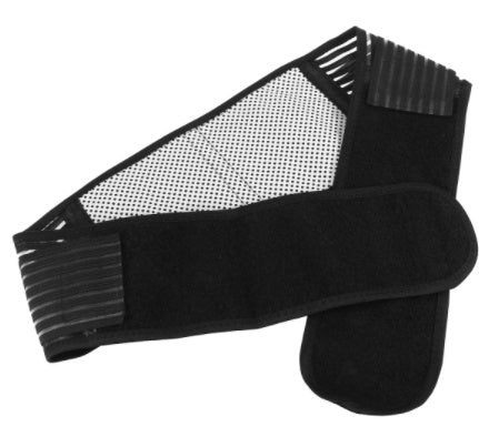 HKM-027795 Self-Heating Physiotherapy Belt with 20 Magnets - Adjustable S to XL Waist Size