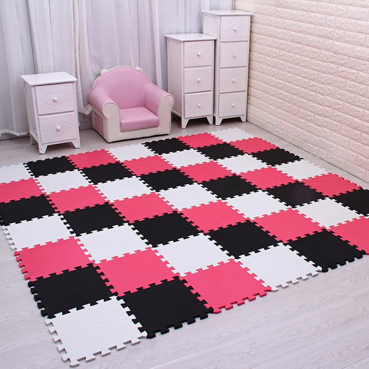 HKM-033619 Thickened Foam Floor Mats for Dormitory - Set of 9 to 81 Pieces, 30x30x1cm Each