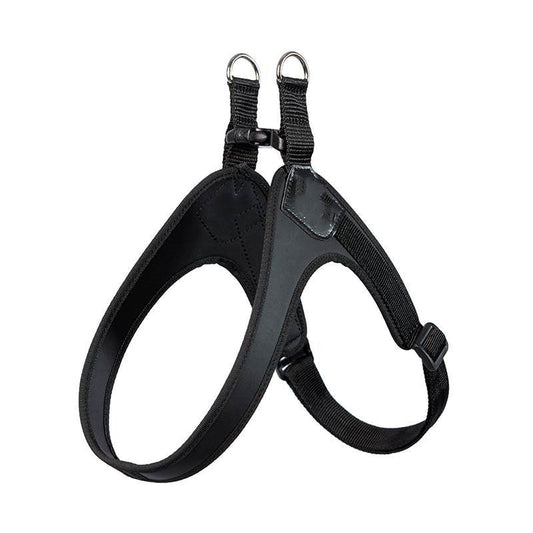 HKM-038675 Puppy Harness and Leash Vest - Leather, Multiple Colors Available, Size Range 1.0 to 4.0
