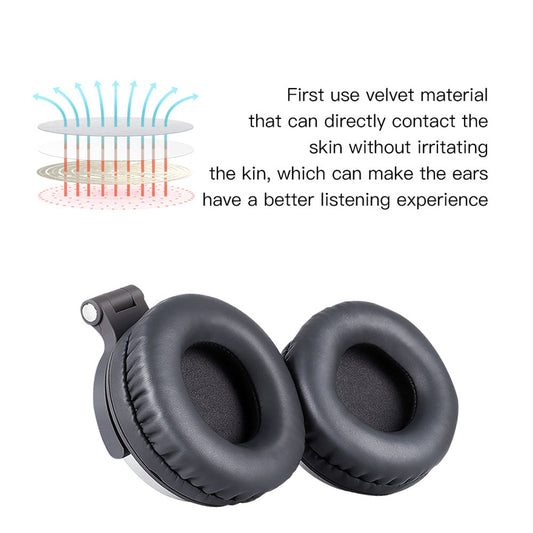 HKM-040531 Bluetooth Stereo Headset with Card and Radio Function, Foldable Design, Power Display, Call Support