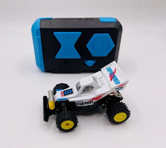 HKM-049491 1:64 Scale Mini RC Buggy Off-Road Remote Control Car, 5-Channel, 2.4G, Ready-to-Go