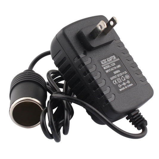 HKM-054803 220V to 12V DC Car Cigarette Lighter Adapter - Input: 100-240V, Output: 10A/8A/6A/5A, Max 120W