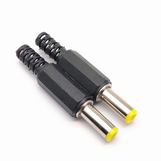 HKM-066835 Welded Lengthened Tuning Fork 14MM DC Power Plug Assembly Type for 12V Applications