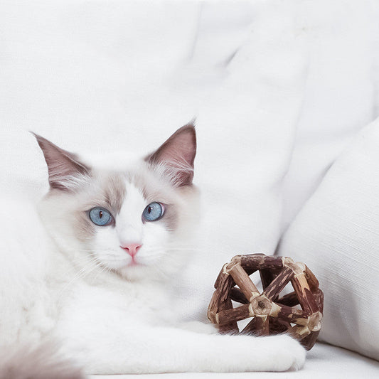 HKM-067091 Cat Mint ball bell ball
