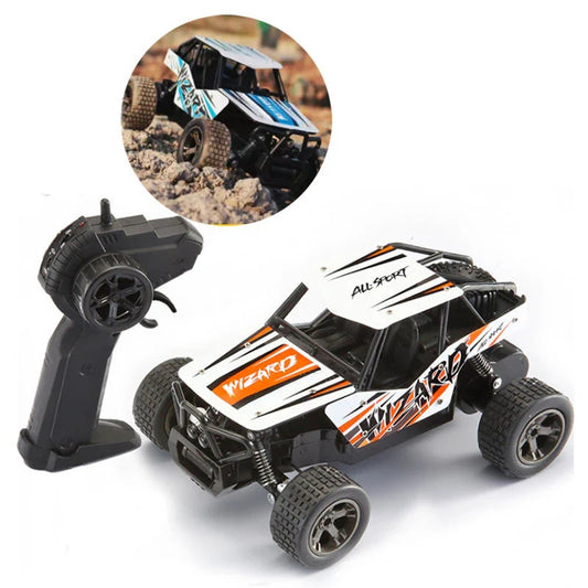 HKM-074963 1/18 Scale Electric RC Off-Road Vehicle - High Speed Remote Control Drift Car for Indoor and Outdoor Fun