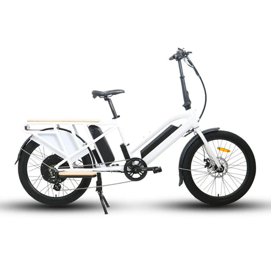 KTX-075859 E-Unorau MAX-CARGO 48V 750W Electric Bike with 7 Speed Gears and Integrated Battery