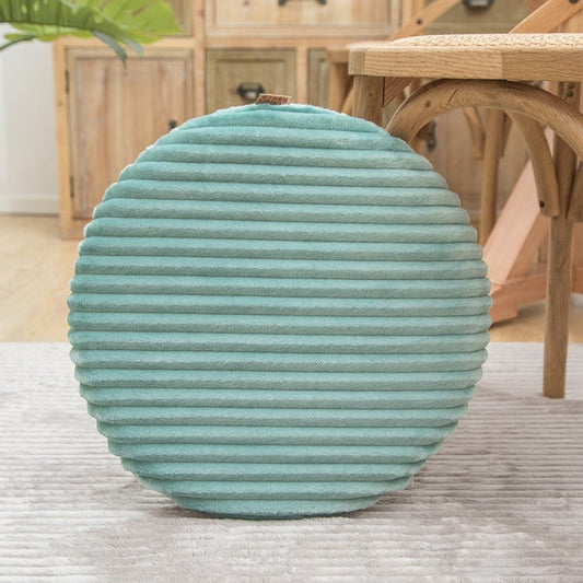 HKM-079059 Modern Flannel Floor Sofa Cushion in Various Colors - 40x40cm Decorative Mat for Living Room and Bedroom