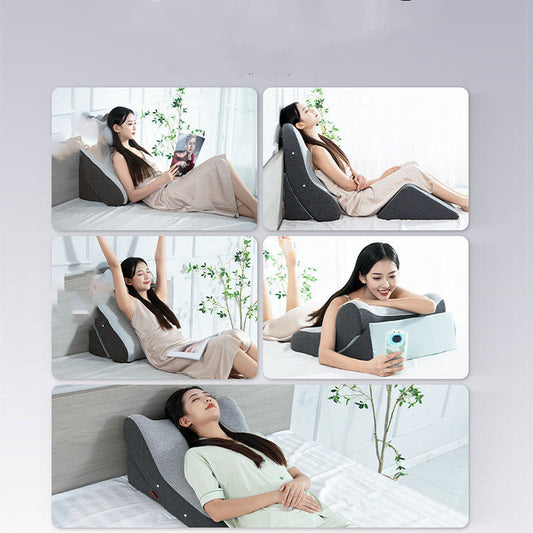 HKM-082515 Large Adjustable Tatami Back Cushion for Bedroom – Memory Cotton Filler, Anti-Skid Design in Multiple Colors