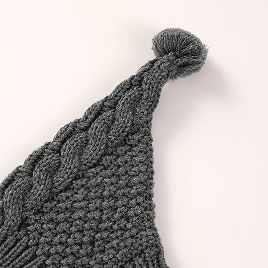 HKM-083027 Soft Knitted Warm Woolen Hat for Pets - Perfect for Cold Weather Photos and Gifts