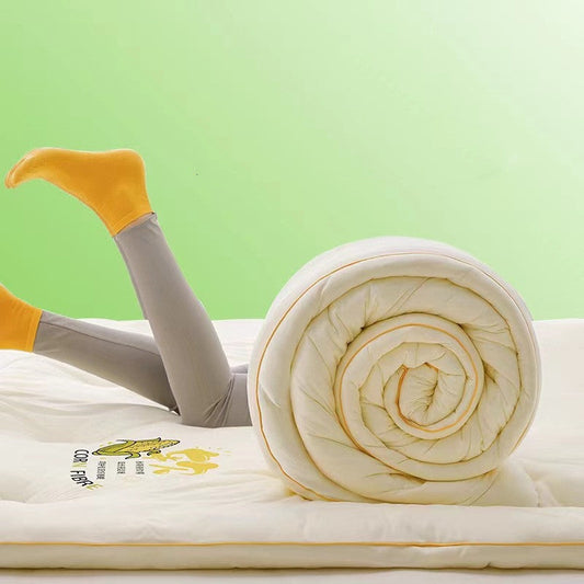 HKM-103699 Corn Fiber Thickened Quilt for All Seasons - Warm and Soft, Multiple Sizes Available