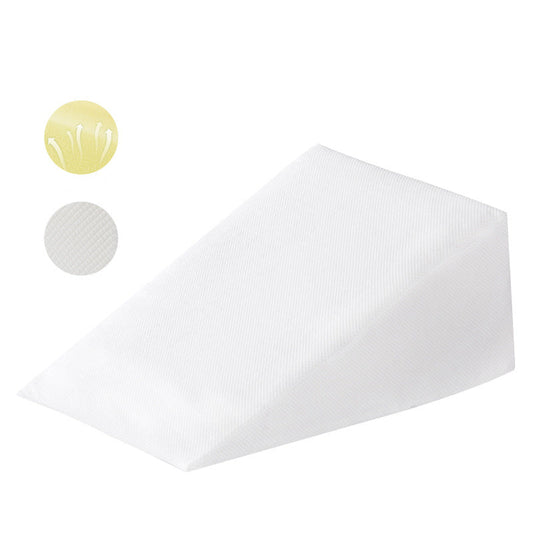 HKM-105683 Comfortable Triangle Bedside Back Cushion - Soft Sponge Inner Core with Air Layer Design (72x67x29cm)