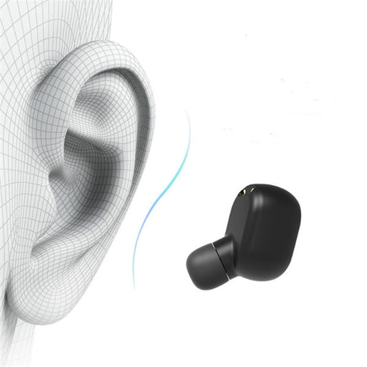 HKM-120723 M1 Wireless Bluetooth Headset with Power Display and Voice Control, Stereo Sound, Black or White