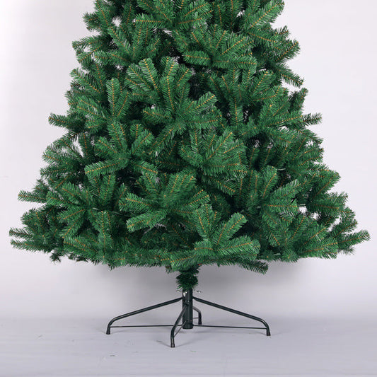 HKM-138899 6-Foot PVC Artificial Christmas Tree with 1000 Branch Tips and Foldable Metal Stand