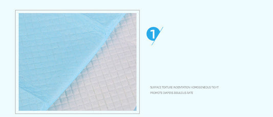 HKM-143059 Thickened Teddy Pet Diaper Pad for Cats and Dogs - Durable PE and Non-Woven Fabric