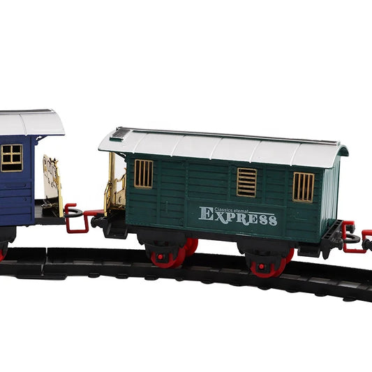 HKM-145491 Electric Train Toy for Ages 5 and Up - Slot Toy, ABS Plastic, 1:12 Scale