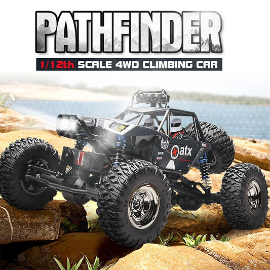 HKM-148243 1:12 Scale Rock Climbing Remote Control Off-Road Car - High Speed Electric Stunt Vehicle