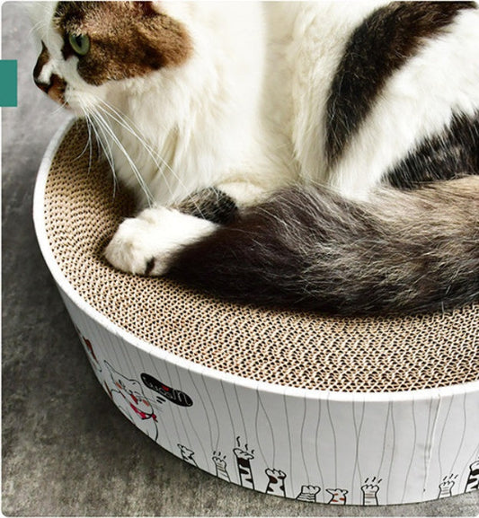 HKM-161491 Corrugated Cat Scratching Board for Cats Under 10kg - Durable and Eco-Friendly Design