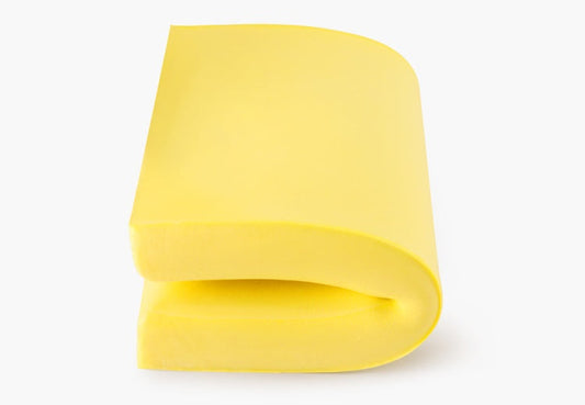 HKM-163027 Memory Foam Square Cushion for Students - Modern Design, Solid Colors, 34x24x4cm