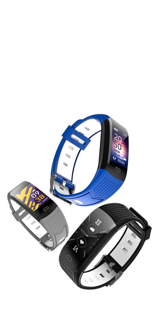 HKM-163155 115Plus Smart Bracelet with Weather Features and Customizable Dual-Color Strap, Waterproof and Dustproof Design