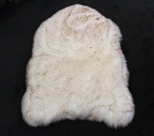HKM-165715 Beige Plush Pet Dog Mat for Rest, Available in Multiple Sizes