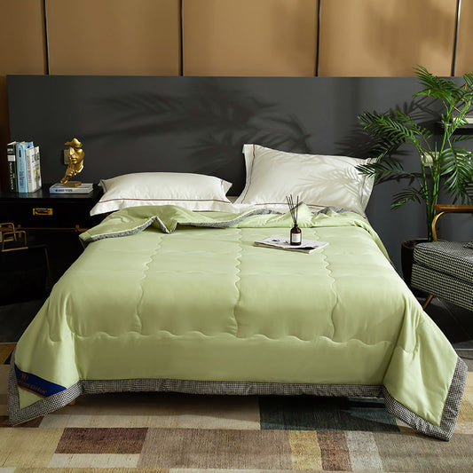 HKM-170707 Washed Cotton Summer Quilt - Air Conditioner Quilt, Lightweight & Soft, Available in Multiple Colors and Sizes