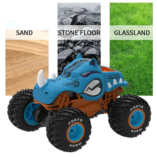 HKM-174419 2.4G Remote Control Spinning Stunt Rhinoceros Car Toy for Kids Ages 5 and Up