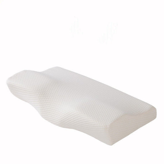 HKM-175827 Contoured Memory Foam Cervical Pillow for Neck Pain Relief, Multiple Colors Available