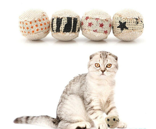 HKM-177747 Interactive Cat Toy Chewing Ball