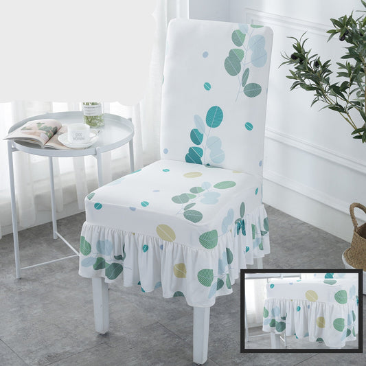 HKM-178515 Universal Stretch Polyester Chair Cover - Modern Simple Design, Various Patterns Available