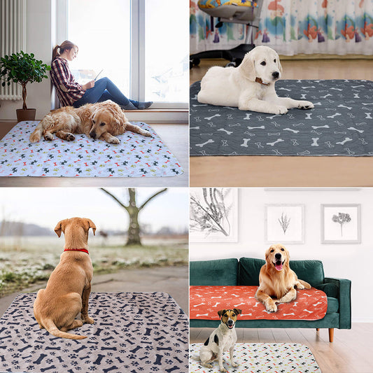 HKM-213139 Reusable Dog Diaper Pads - Nappy Mats in Various Sizes and Colors, Waterproof Layers for Comfort