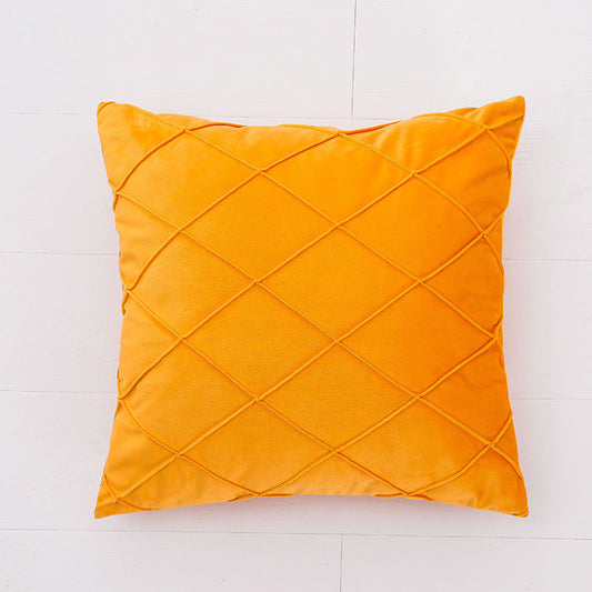 HKM-214739 Velvet Nordic Style Pillowcase in Plush Fabric - Multiple Sizes Available