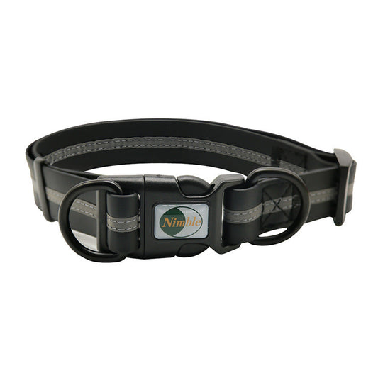 HKM-215379 Reflective Waterproof Pet Dog Harness with Stripes - Available in Multiple Colors and Sizes