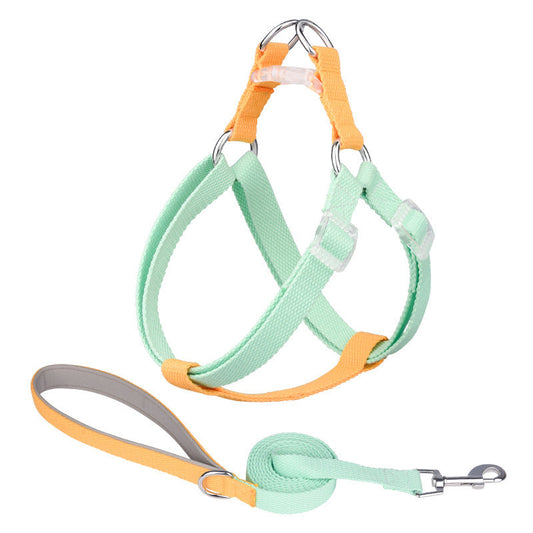 HKM-217171 Macaron Traction Rope for Small and Medium Pets - Multiple Color Sets Available